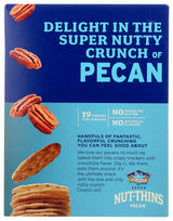 Blue Diamond Nut-Thins Pecan Nut & Rice Cracker Snacks 4.25 oz (Pack of 6)