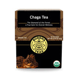 Buddha Teas - Chaga Tea - Organic Herbal Tea - For Cognitive Balance & Overall Health - With Chaga Mushroom, Antioxidants & B Vitamins - Caffeine Free