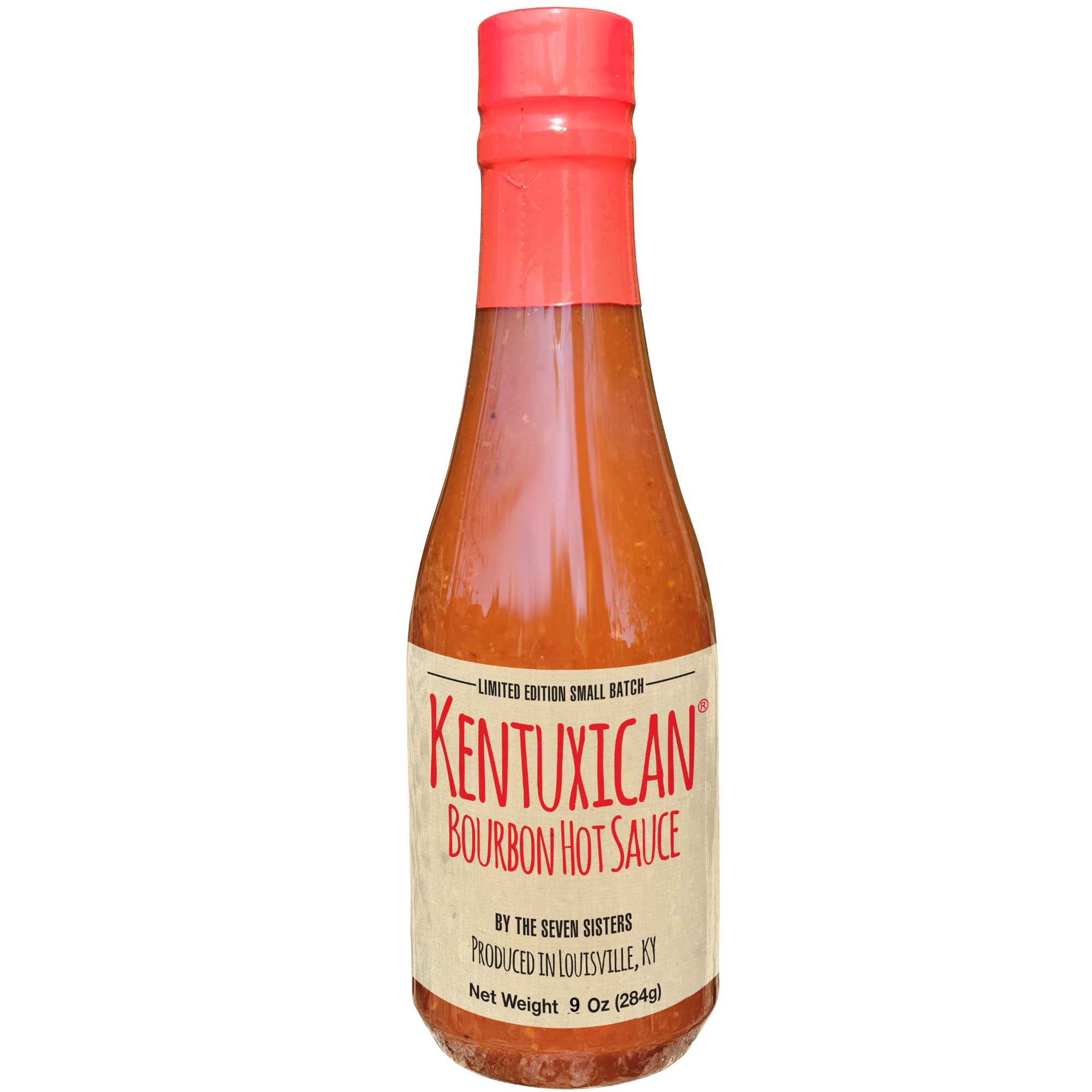 Kentuxican Bourbon Hot Sauce - Premium Mexican Hot Sauce Made with Authentic Kentucky Bourbon, Habanero, Carolina Reaper, Chile de Arbol - Natural