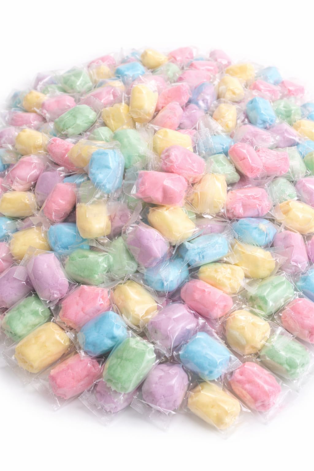 Lupy Lups! Cotton Candy Party Pack - Individually Wrapped Small bags, 0.5 oz Each - Perfect for Stockings, Treats, Party Favors, Buffet Tables,
