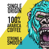 Cardiac Attack Coffee Co. - Medium Roast Coffee, High Caffeine Arabica Coffee Beans, Smooth Flavor, Fresh Roasted Gourmet Coffee, Single Origin