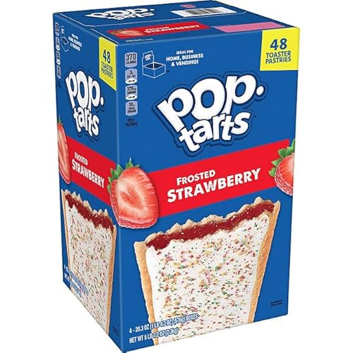evsemo Pop-Tarts Frosted Strawberry (48 ct.)