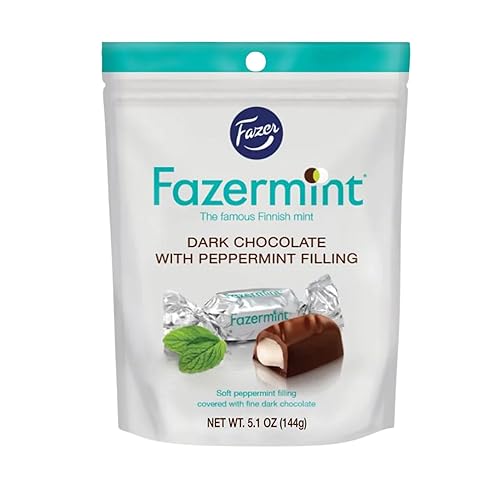 Fazermint Dark chocolate peppermint Creams