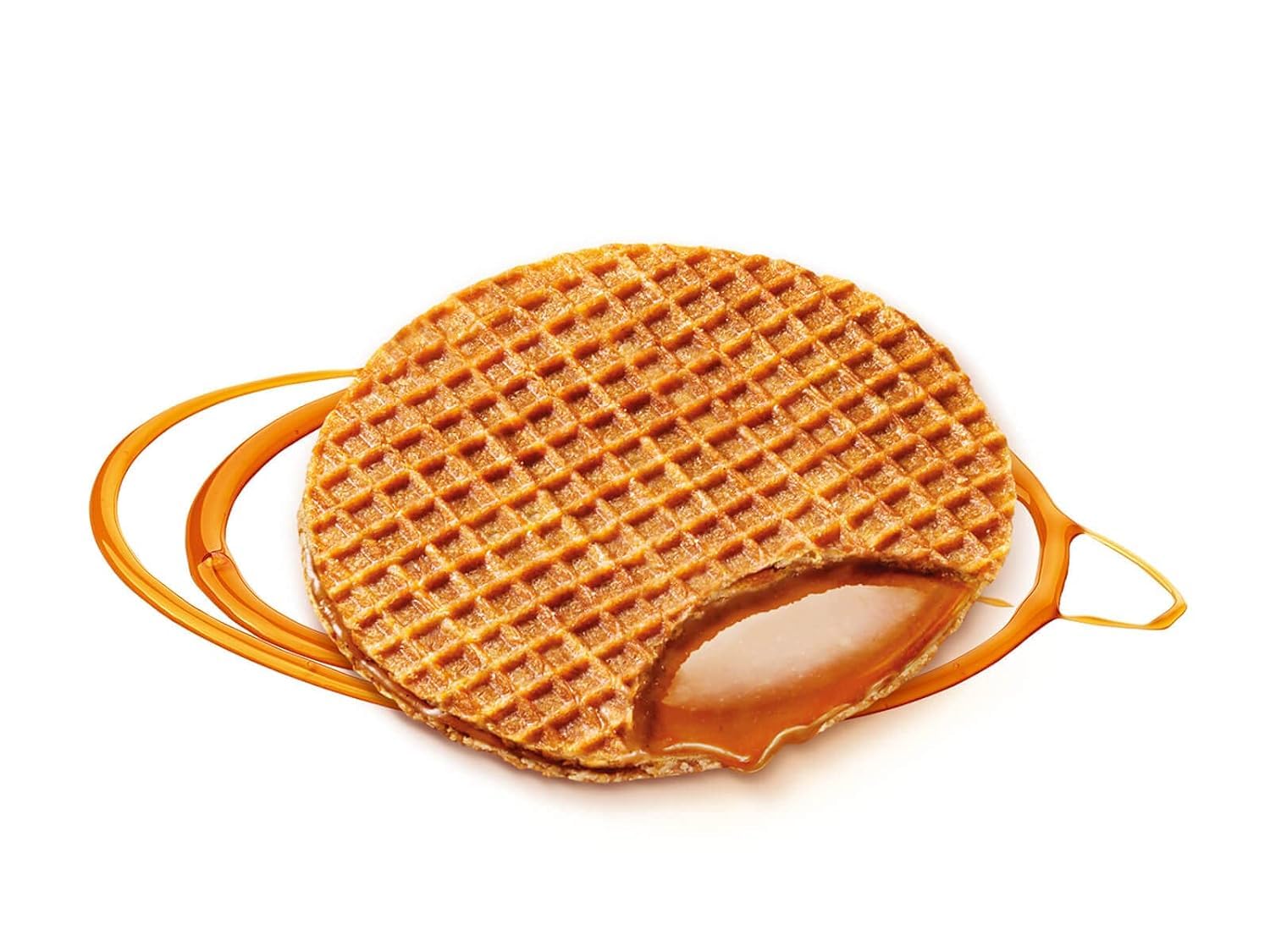 DAELMANS Caramel Stroopwafels - Authentic Soft Toasted Dutch Waffles, Cinnamon, Bourbon Vanilla, Certified Kosher Dairy - 8.11 Ounce (Pack of 1)