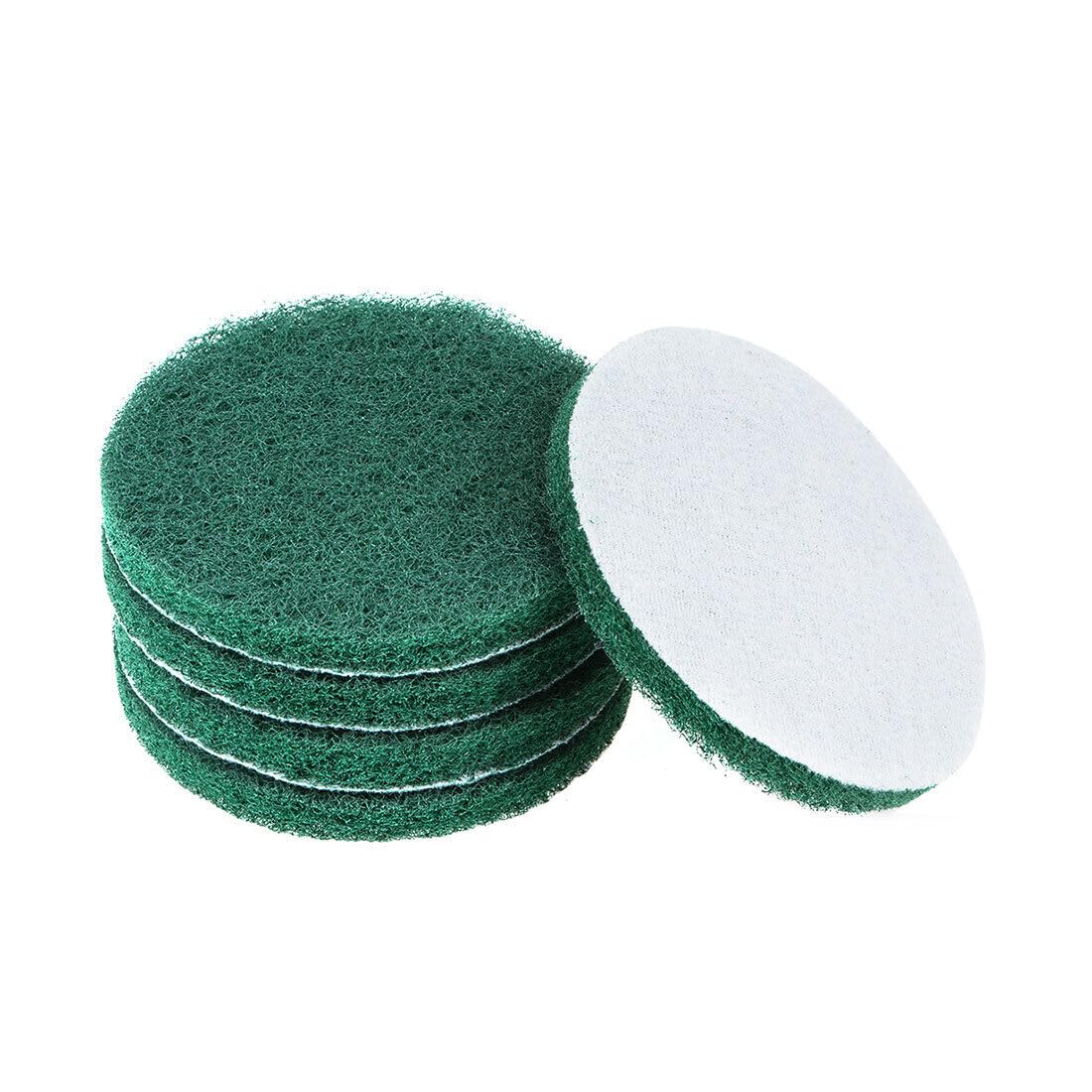 KONVER 5"" Inch Scrubber Scouring Pad 22 Pack Grit 240 Grit 320 Drill Scuffing Disc Hoop and Loop Surface Cleaning Tool