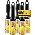 TIANBO FIRST Extra Sticky Lint Rollers for Pet Hair Small Pet Hair Rollers Dog Cat Fuzz Clean Removal Rolls Easy Tear Sticky Lint Roller Removers