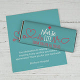 25ct Nurses Week Thank You Personalized Candy Wrappers - Nurse Life