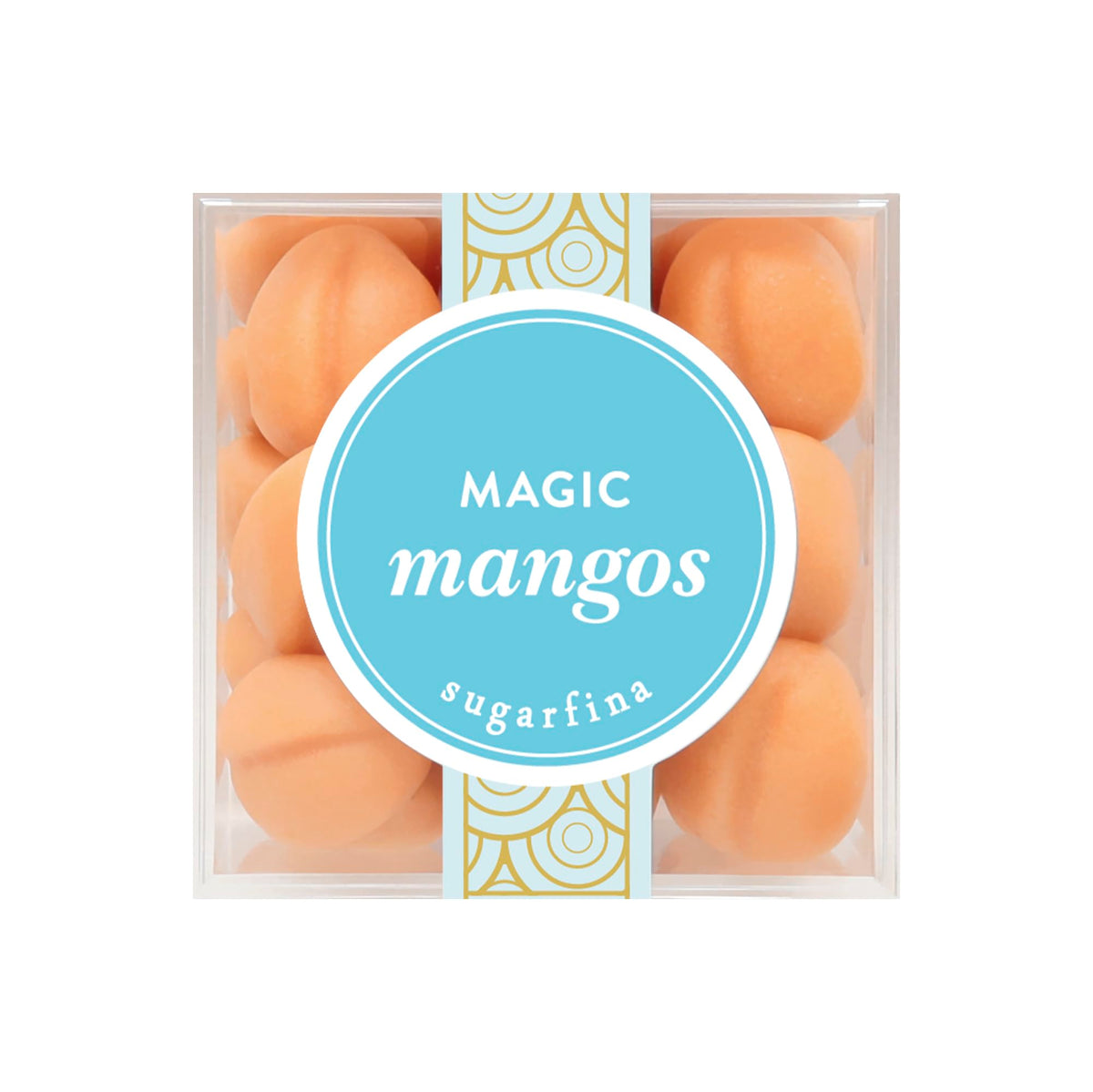 Sugarfina Magic Mangos Small Candy Cube, Gummies, 3.2 oz, 6 Count