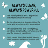 Molly's Suds Original Laundry Detergent Powder | Clean Laundry Detergent Powder for Sensitive Skin | Simple, Effective Ingredients, Stain Fighting |