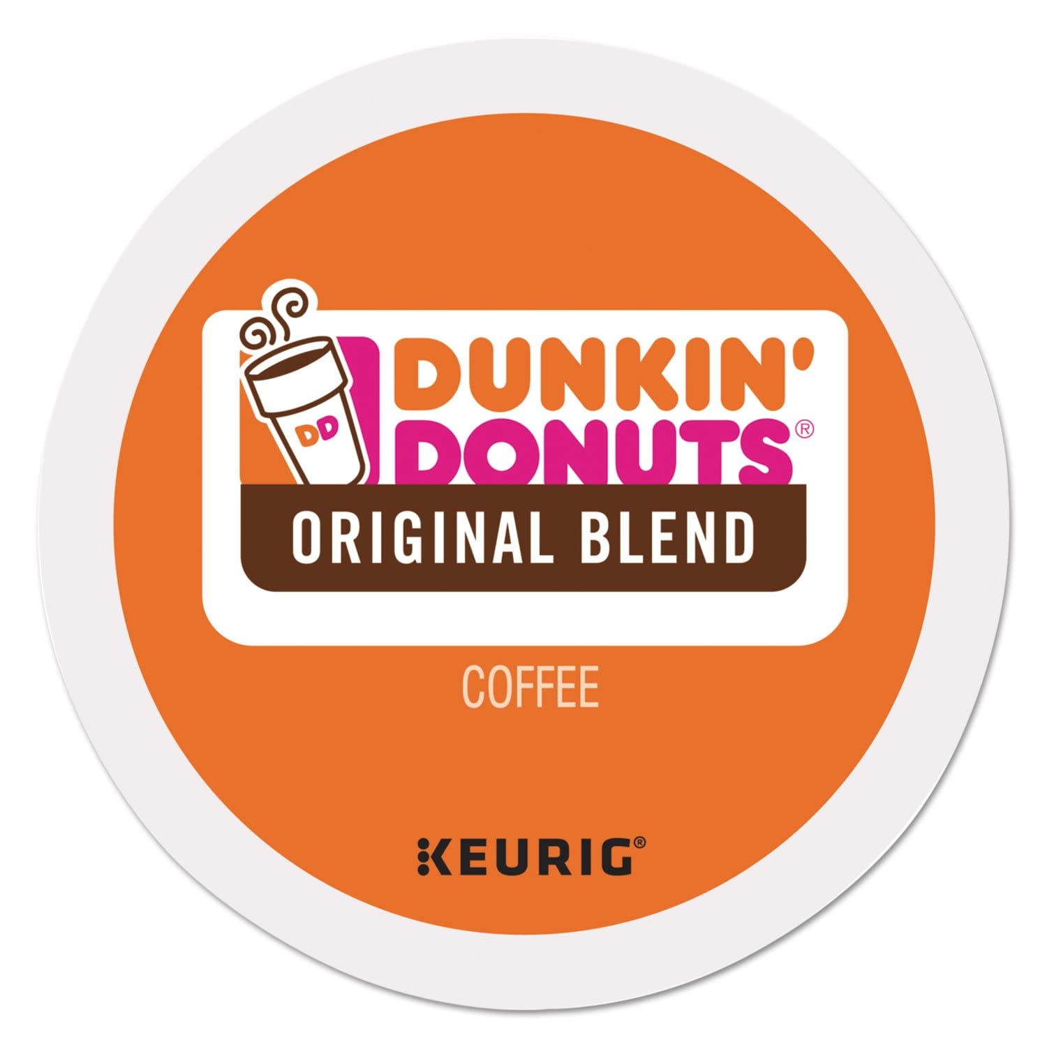 Dunkin' Original Blend Genuine Medium Roast Coffee, K-Cup Pods! - Featuring a Rich, Smooth Taste unmatched by others, Smooth and flavorful! - Original