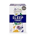 Ahmad Tea Herbal Tea, Camomile, Honey, & Lavender 'Sleep' Natural Benefits Teabags, 20 ct (Pack of 1) - Decaffeinated & Sugar-Free