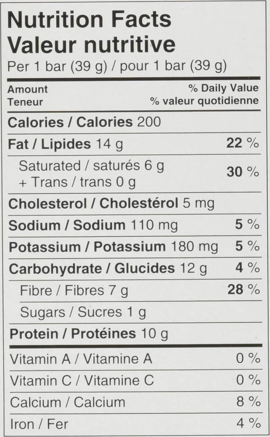 Love Good Fats Peanut Butter Chocolate Snack Bars 4 Count, 39 GR