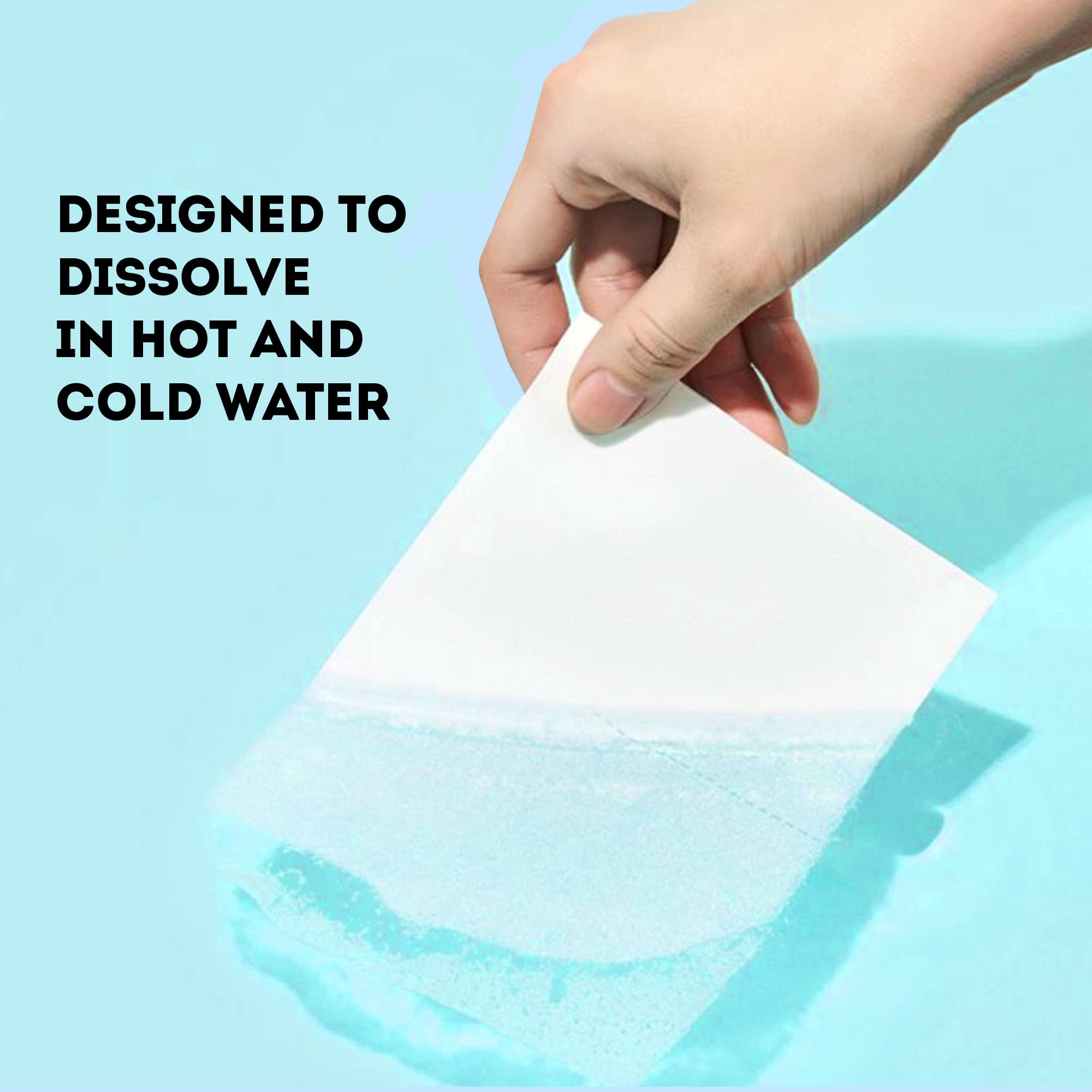 Eco Roots Laundry Detergent Sheets - 64 Loads Eco-Friendly Fresh Breeze Laundry Sheets, Travel Size, Biodegradable & Hypoallergenic - Zero-Waste