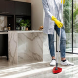 Spin Mop Replacement Head Compatible with Ocedar EasyWring 2Tank System, 2 Microfiber Mop and 1Base Refills Mop Replace Head