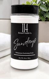 Carpet Deodorizer & Freshener Powder - Upholstery, Couch & Rug Odor Eliminator for Strong Odor & Pet Urine | Baking Soda Formula | Sundays Scent |