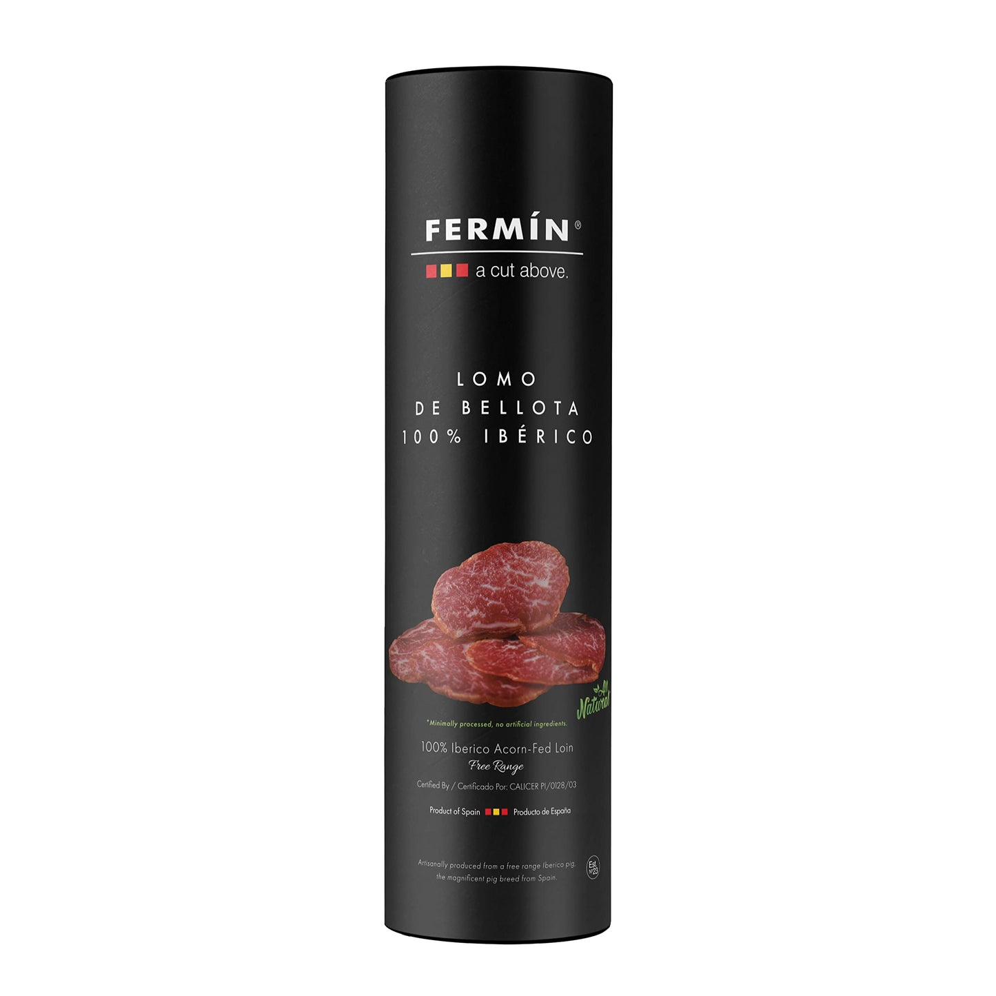 100% IBERICO ACORN-FED LOIN TUBE // LOMO DE BELLOTA 100% IBÉRICO by Fermin