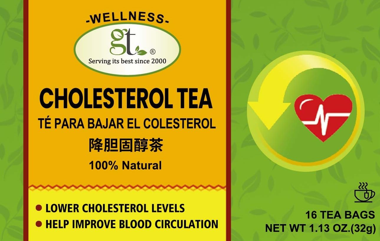 GT Cholesterol Tea, 1.13 Ounce Box (16 Tea Bags)