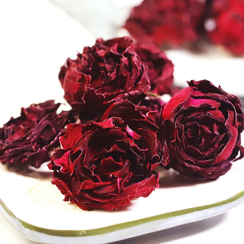 Yunnan dark red rose tea 50g low temperature baking whole Rose Crown tea