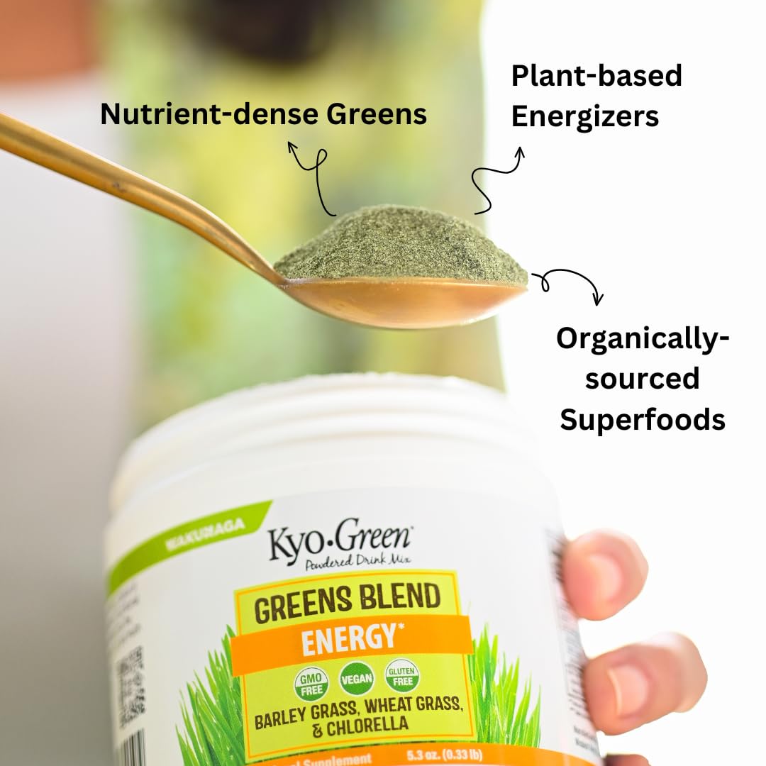 Kyo-Green Greens Blend Energy*, Powdered Drink Mix, 5.3 oz
