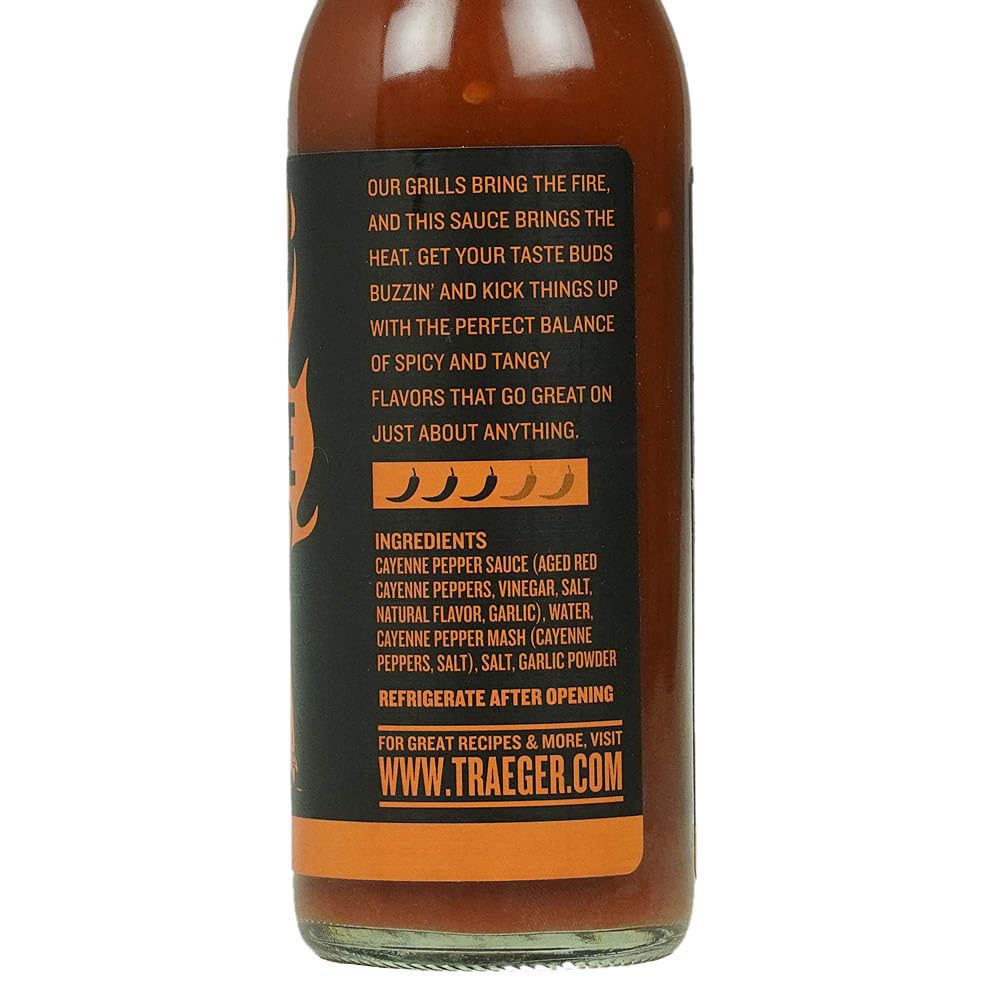 TRAEGER Original Hot Sauce, 1 Count (Pack of 1)