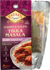 Pataks 3 Simple Steps Curry Sauce Kit 11oz ( pack of 6)