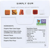 Simply Gum All Natural Gum - Cinnam?n - Cas? ?f 12-15 C?unt - Bulk Buy
