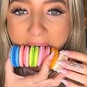 Macaron Gift Box - 24 Assorted French Macarons, Gourmet Cookie Gift Box, Macaroon