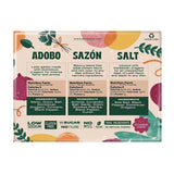 Pisqueya Latin Seasoning Gift Set, Sazon Adobo Oregano Salt, 3 Pack