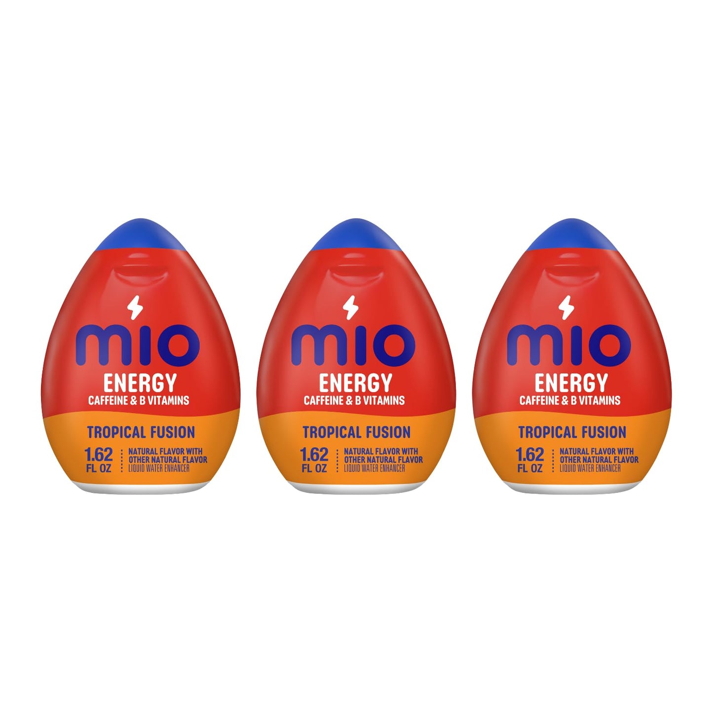 Mio Energy Liquid Water Enhancer, Tropical Fusion, 1.62 OZ, 3-Pack