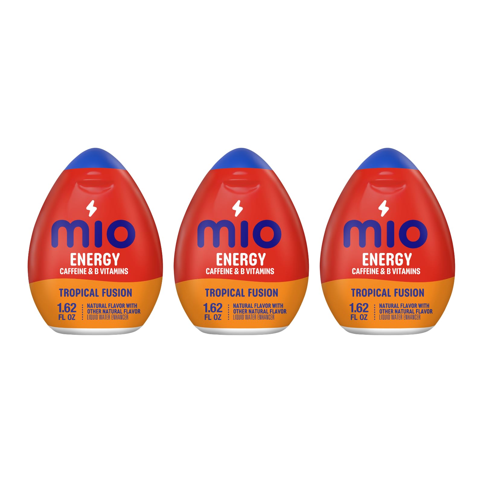 Mio Energy Liquid Water Enhancer, Tropical Fusion, 1.62 OZ, 3-Pack