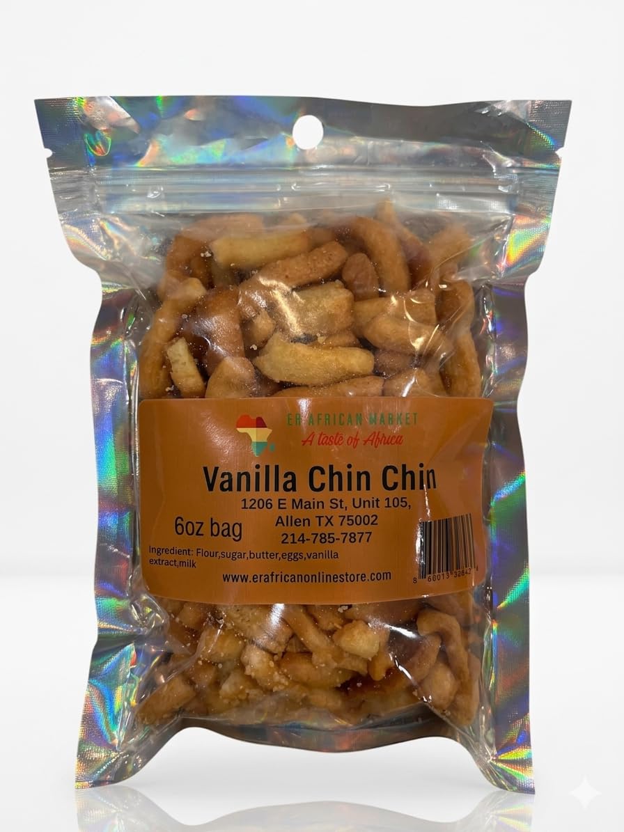 Chin Chin Traditional West African Snack Cookies - 6oz