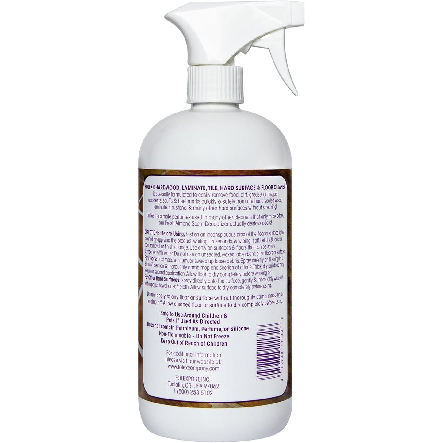 FOLEX Carpet Spot Remover & Hardwood/Floor Cleaner Bundle - Removes Pet Stains, Grease, Red Wine, Food & More - Bundle of Two 32 oz Bottles + 2