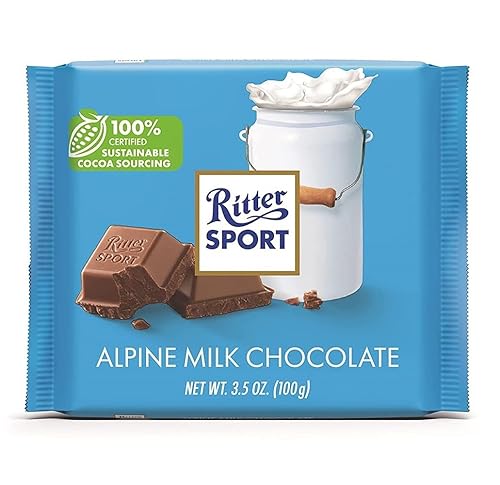 Ritter Sport Alpine Milk Chocolate Bar