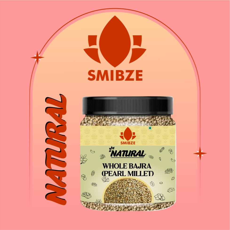 SMIBZE Natural Whole Bajra (Pearl Millet) 150 GM (Pack of 1) SMIBZE