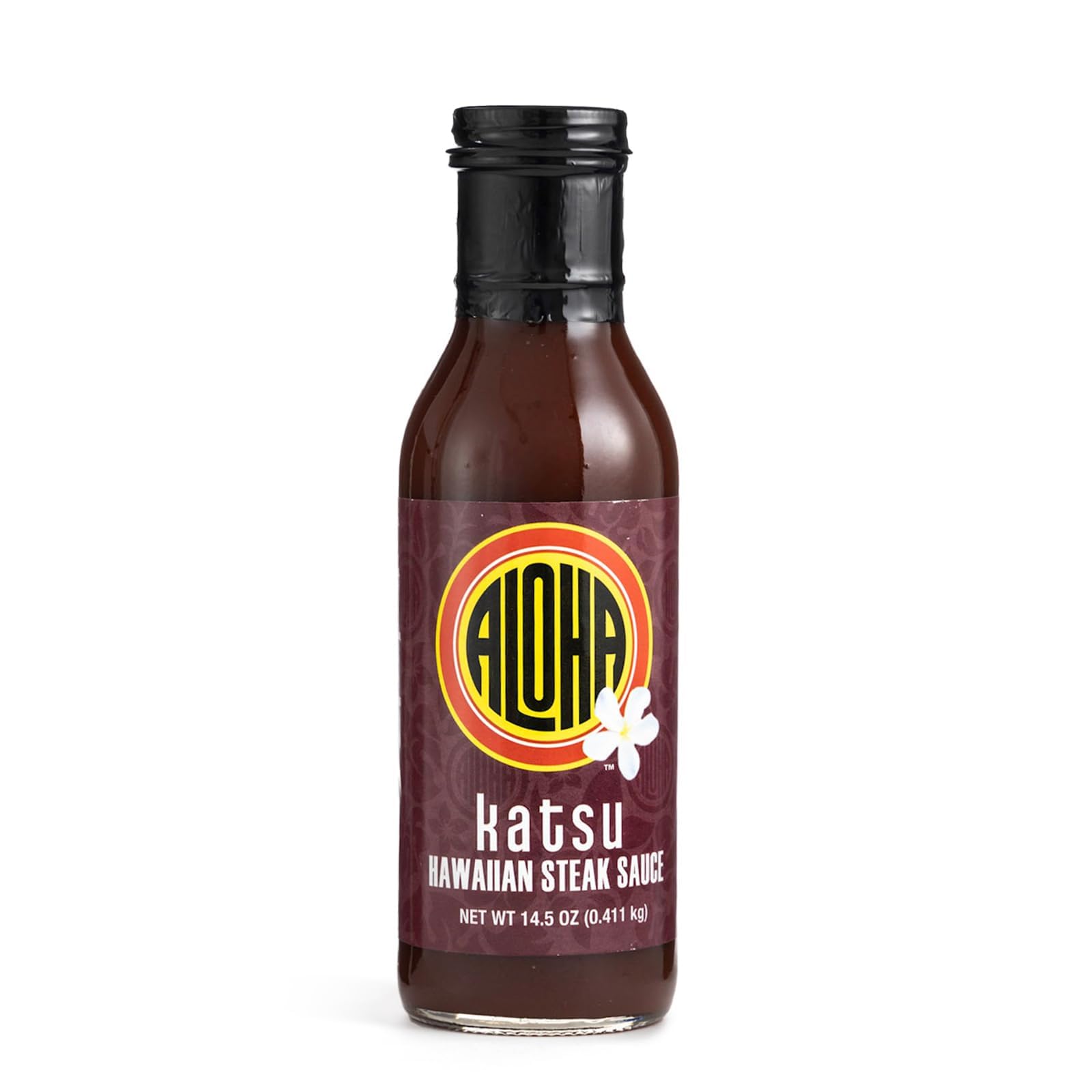 Aloha Shoyu - Katsu Sauce - Hawaiian Steak Sauce - Sweet and Tangy - Made in Hawaii - 14.5 oz. Bottle