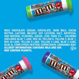 QT M&Ms Minis Assorted Chocolate Candy, 1.08 oz Tubes,12 Count