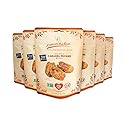 Sea Salt Caramel Pecans - Vegan, Kosher, Gluten-free, GMO-free Pecan Pralines - 4oz (PACK OF 6 BAGS) - Satisfaction Guarantee
