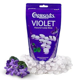 Choward's Violet Mints Candy Bag | Bold Aromatic Flavor | Perfect for Travel, Sharing, and Gifting | Nostalgic Vintage Candy | Resealable Bag