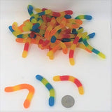 Vidal Sugar Free Sour Candy Gummie Worms 2.2 Pounds Bulk bag