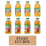 LUV BOX- variety Everfresh Juice 16 oz. pack of 8, Everfresh Mango Carrot, Everfresh 100% Apple Juice. by evaxo