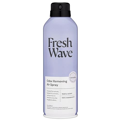 Fresh Wave Lavender Odor Eliminator Spray & Air Freshener, 8 oz. | Non-Aerosol, Fine Mist | Odor Absorbers | Safer Odor Relief | Natural Plant-Based
