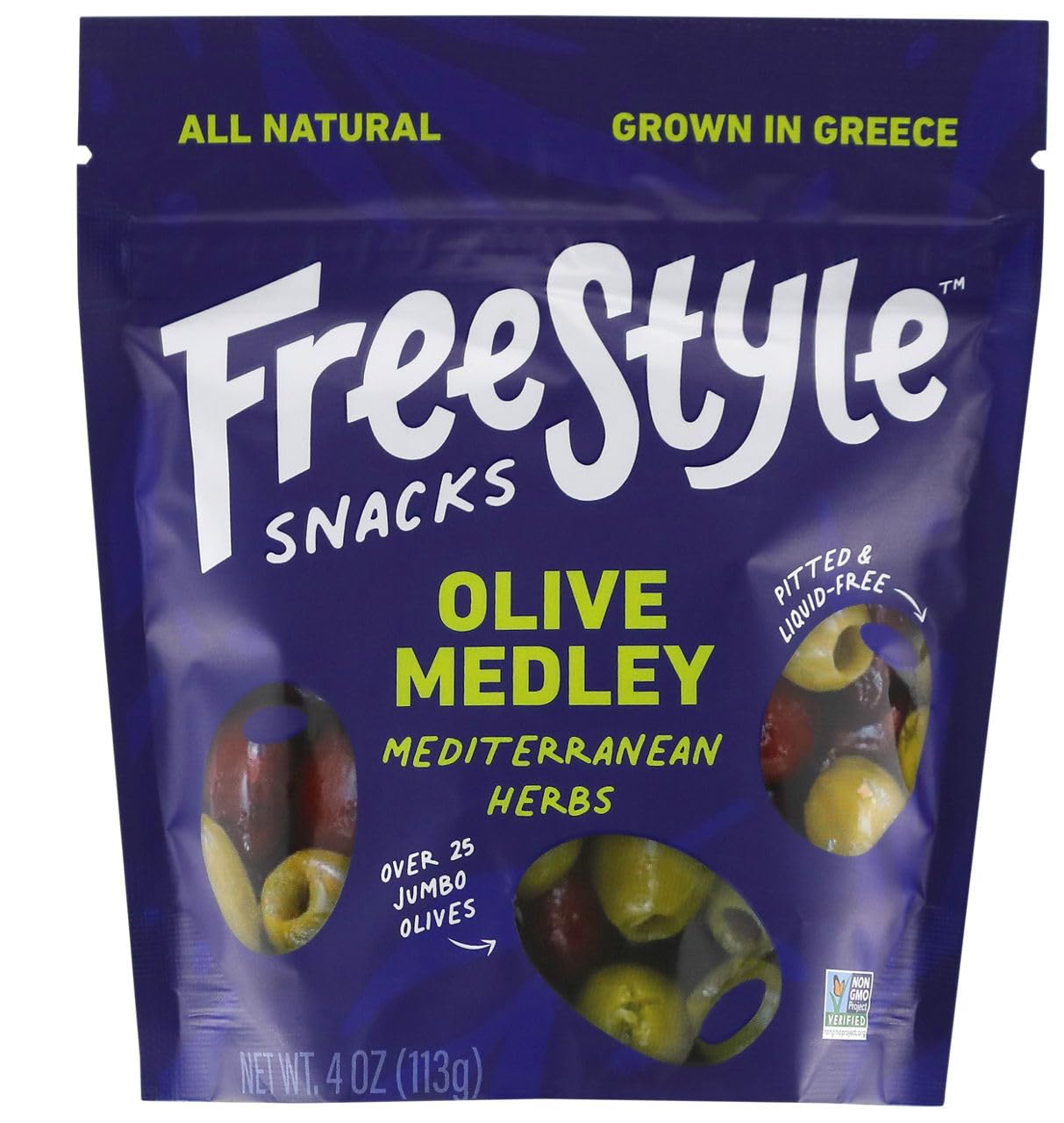 Freestyle Snacks, Olive Medley, 4 Ounce