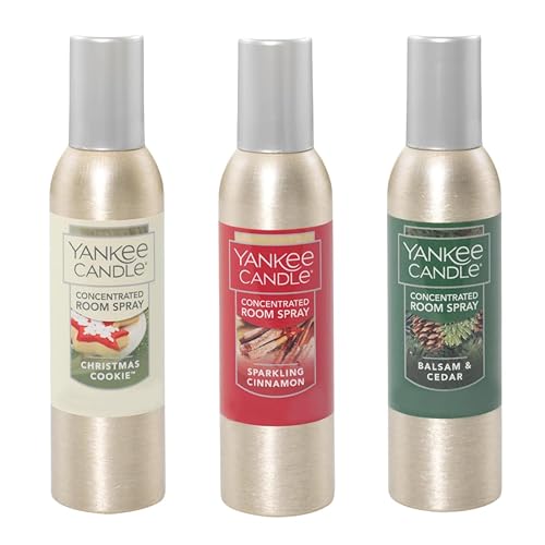 Yankee Candle Concentrated Room Spray Air Freshener, Instant Home Fragrance, Odor Eliminating Spray, Strong Scent, Room Freshener for Home
