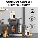 PChoice Coffee Machine Cleaning Tablets 30 Count - Descaler & Mineral Buildup Remover, Compatible with Ninja, Delonghi, Nespresso, Keurig & All Coffee