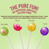Tree Hugger Bubble Gum Filled Pops Display Box, Great for Big Fun, 48 Count