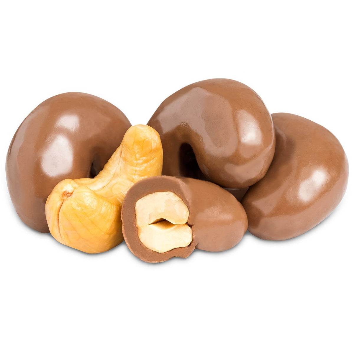 Arndts Fudgery Premium Chocolate Covered Candy (Milk Chocolate Covered Cashews (2.5 Pound Bag))
