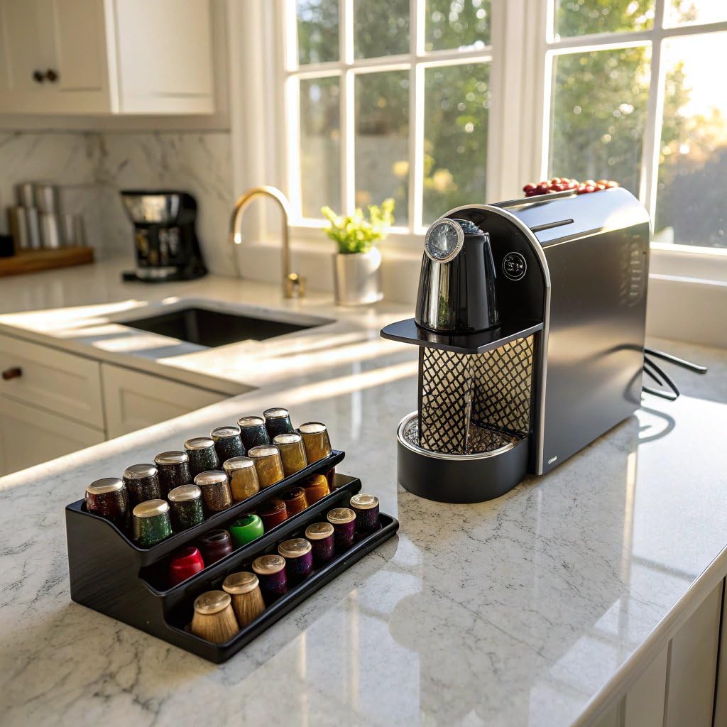 Don Francisco's and Cafe La Llave Espresso Capsule Variety Pack - 50 Recyclable Aluminum Pods Compatible with Nespresso Original Line Machines