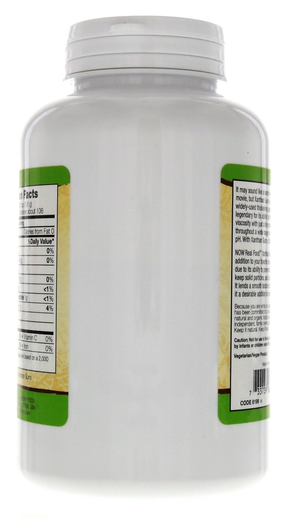 NOW Foods Xanthan Gum, 6 Ounce Bottle (Pack of 2)