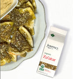Organic Za'atar Spice Seasoning by Journey Spice Co. | Salt-Free, Sugar-Free, Non-GMO | Gourmet Mediterranean All-Purpose Spice Herb Blend | 2.5 oz. |