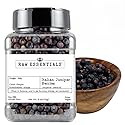 Raw Essentials Italian Juniper Berries - Piney and Resinous - Gin Flavoring, Brining, and Marinades - Non-GMO, Gluten Free, Paleo and Vegan - 6 Ounce